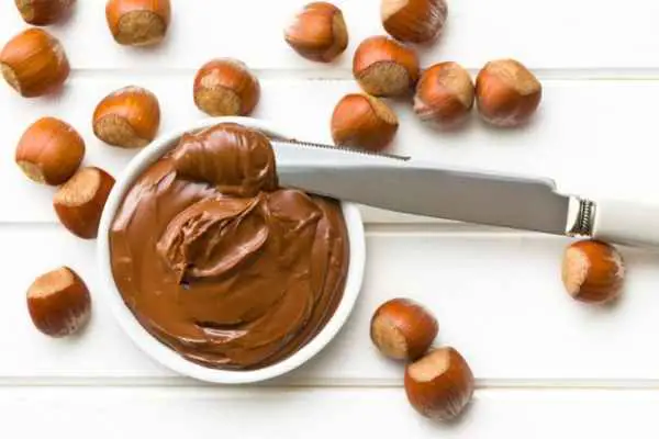 nutella in a bowl